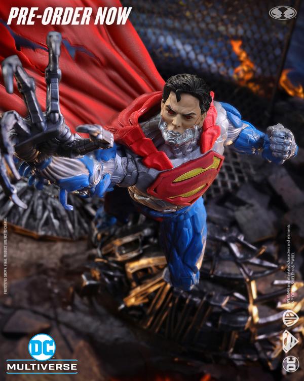 The New 52 DC Multiverse Cyborg Superman Action Figure Gallery Image 15