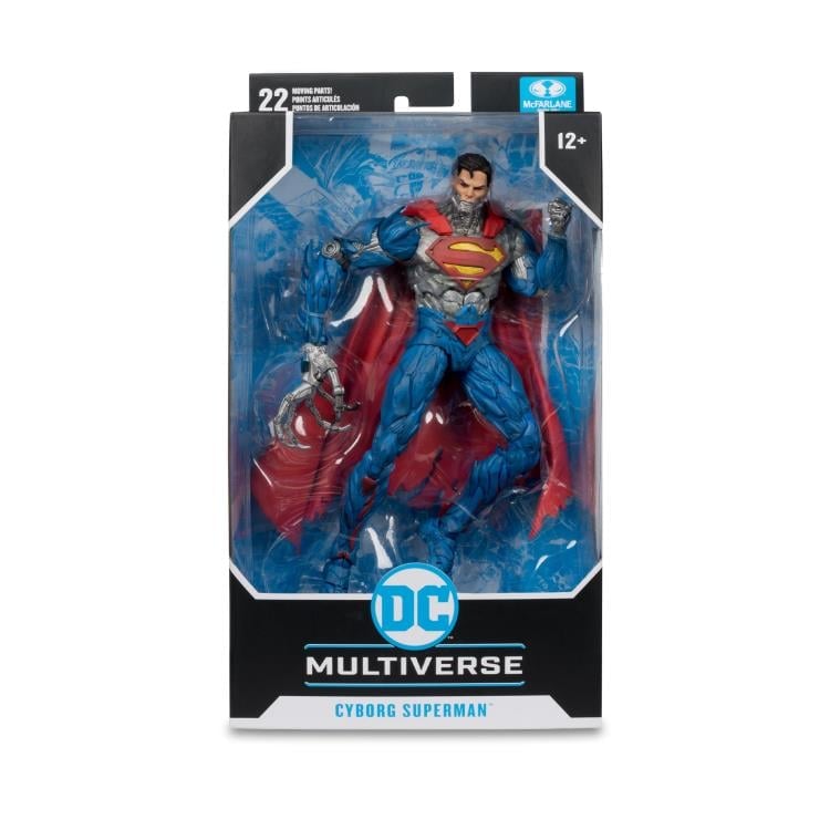 The New 52 DC Multiverse Cyborg Superman Action Figure Gallery Image 11