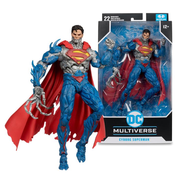 The New 52 DC Multiverse Cyborg Superman Action Figure Gallery Image 10