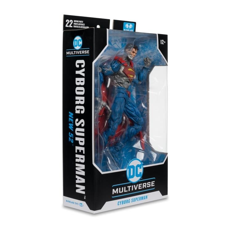 The New 52 DC Multiverse Cyborg Superman Action Figure Gallery Image 12