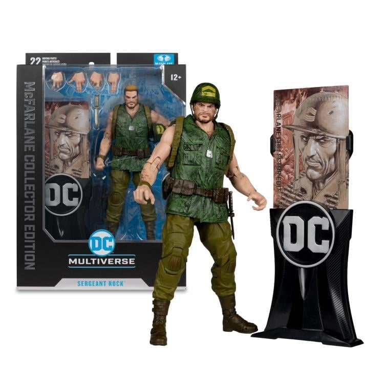 DC Classic DC Multiverse Collector Edition Sergeant Rock Action Figure Gallery Image 11