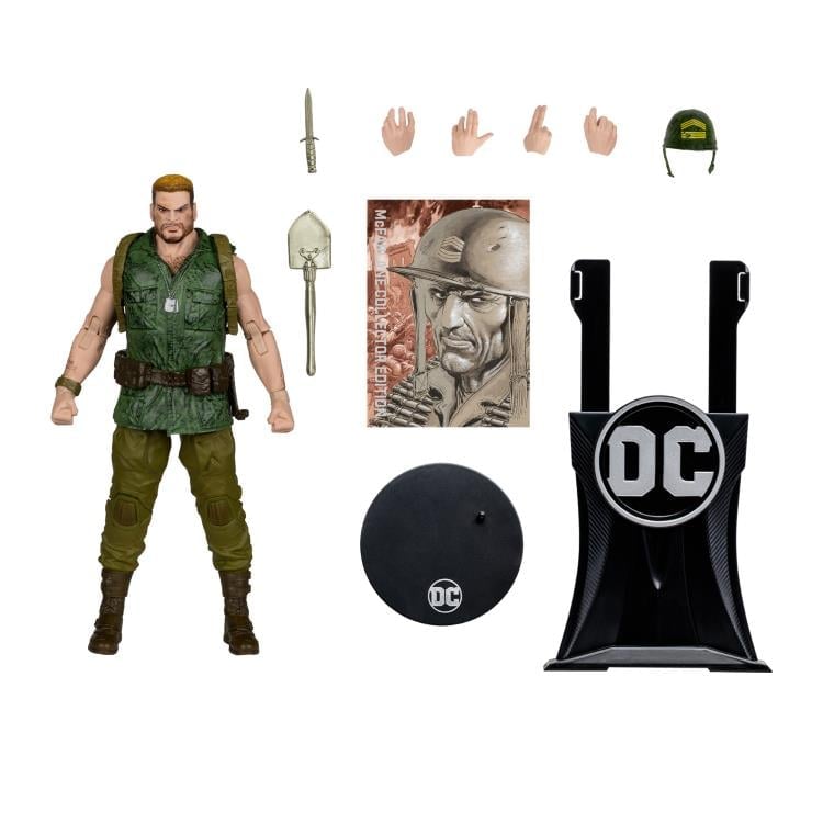 DC Classic DC Multiverse Collector Edition Sergeant Rock Action Figure Gallery Image 10