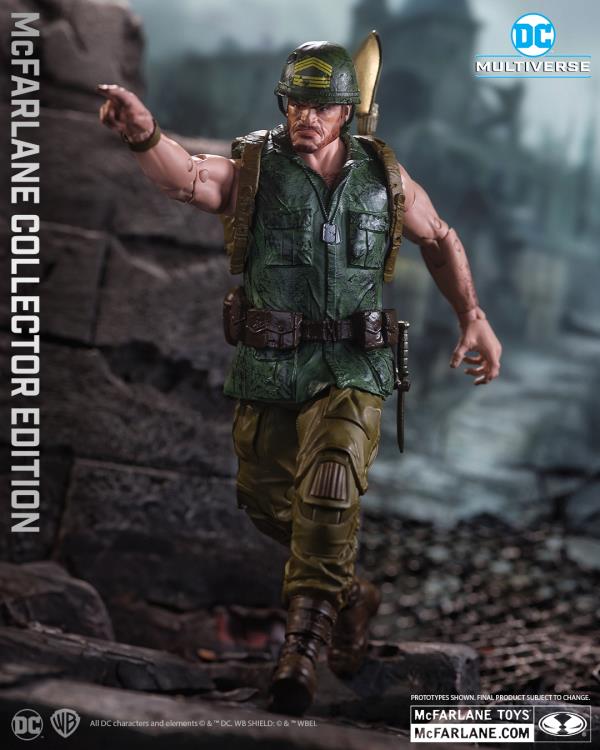 DC Classic DC Multiverse Collector Edition Sergeant Rock Action Figure Gallery Image 3