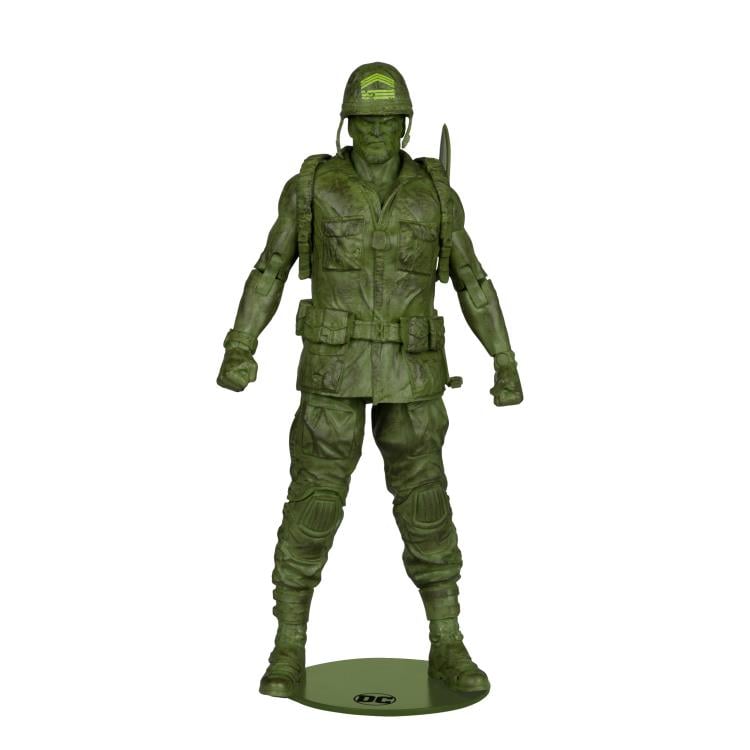 DC Comics DC Multiverse Collector Edition Sgt. Rock Platinum (Chase) Action Figure Gallery Image 4