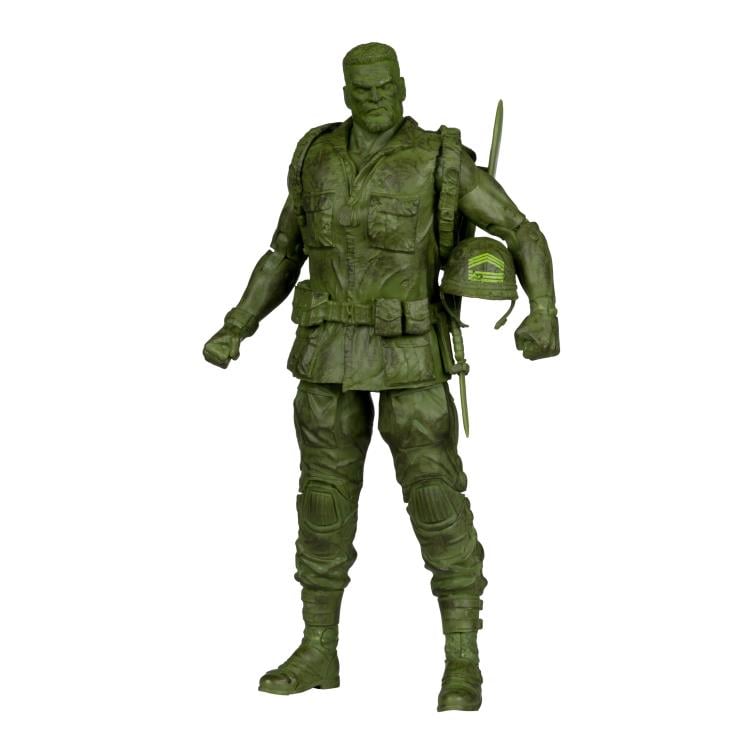 DC Comics DC Multiverse Collector Edition Sgt. Rock Platinum (Chase) Action Figure Gallery Image 3
