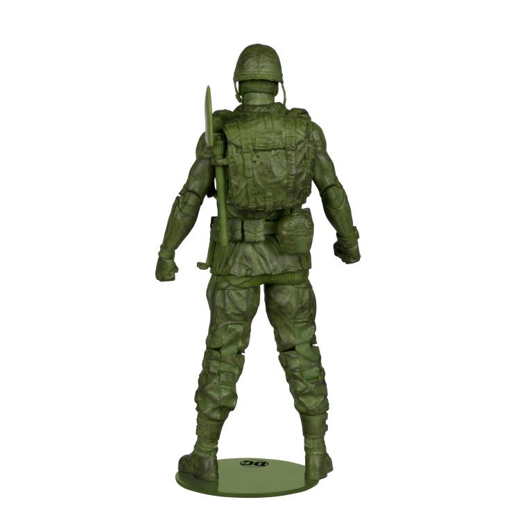 DC Comics DC Multiverse Collector Edition Sgt. Rock Platinum (Chase) Action Figure Gallery Image 6