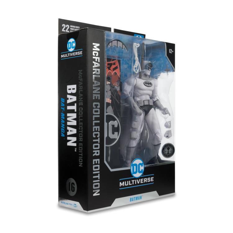 Bat-Manga DC Multiverse Collector Edition Manga Batman Platinum (Chase) Action Figure Gallery Image 12