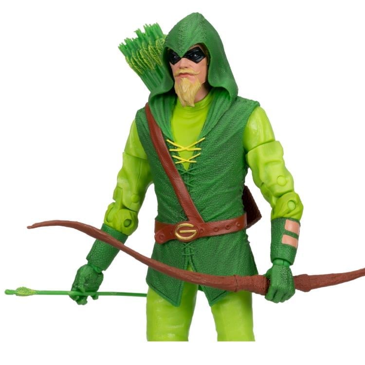 Green Arrow: Longbow Hunter Green Arrow (Classic) 7" Action Figure (With Digital Code) Gallery Image 7