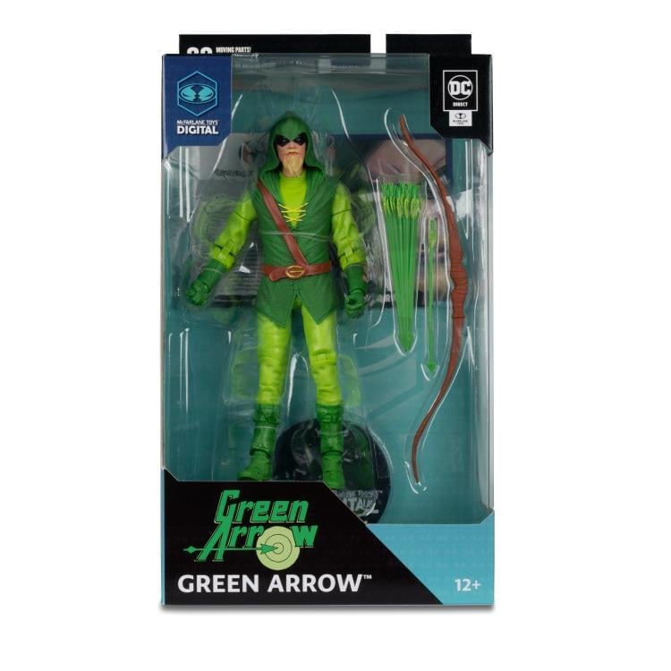 Green Arrow: Longbow Hunter Green Arrow (Classic) 7" Action Figure (With Digital Code) Gallery Image 12