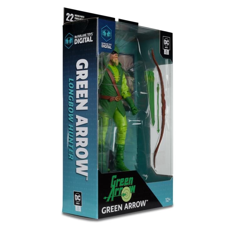 Green Arrow: Longbow Hunter Green Arrow (Classic) 7" Action Figure (With Digital Code) Gallery Image 13