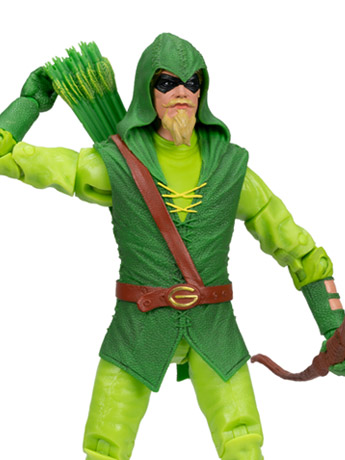 Green Arrow: Longbow Hunter Green Arrow (Classic) 7" Action Figure (With Digital Code) Gallery Image 2
