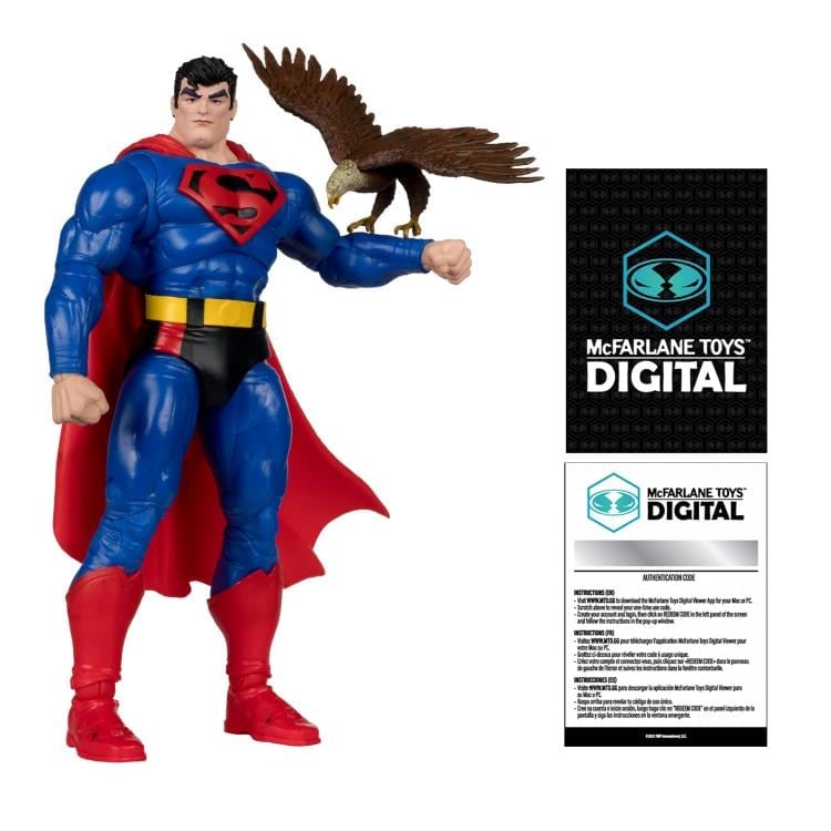 Superman: Our Worlds at War Superman 7" Action Figure (With Digital Code) Gallery Image 8