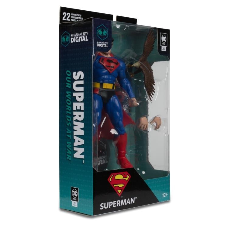 Superman: Our Worlds at War Superman 7" Action Figure (With Digital Code) Gallery Image 13