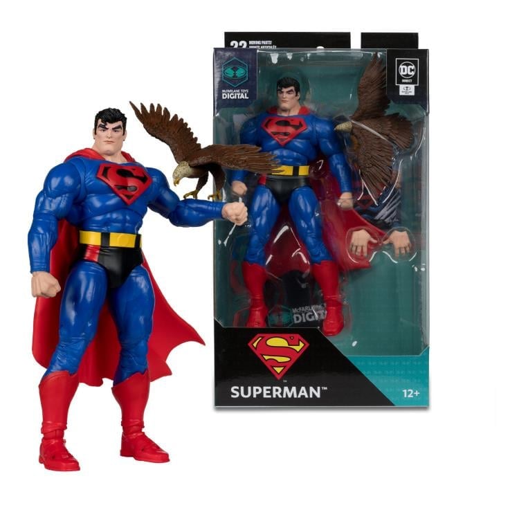 Superman: Our Worlds at War Superman 7" Action Figure (With Digital Code) Gallery Image 11