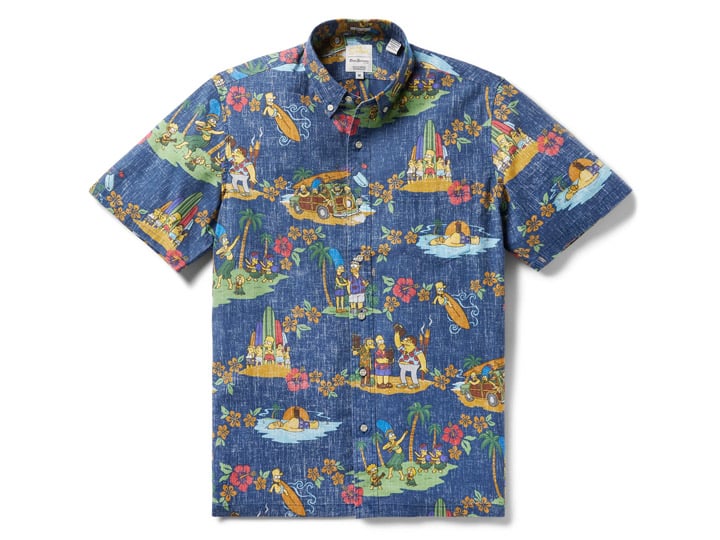 The Simpsons Hawaiian Vacation Classic Button Front Shirt Gallery Image 1