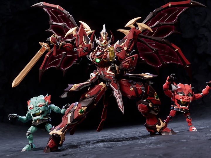 CangDao CD-SE-01 Soul Master Zhong Kui 1/72 Scale Action Figure
