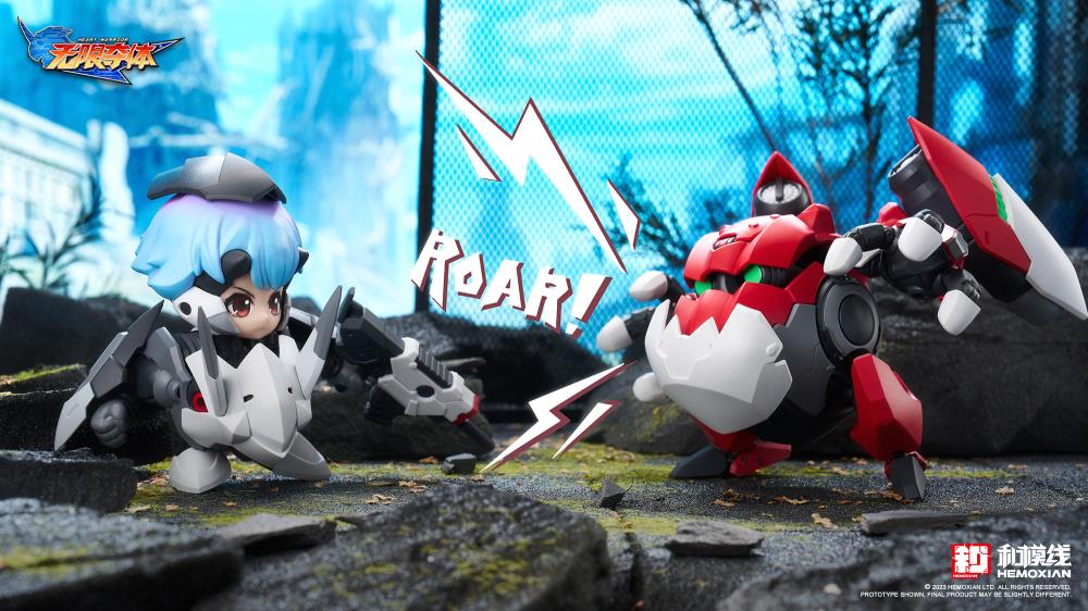 Heart Warrior 01 Ellie & Ogre Figure Set Gallery Image 3