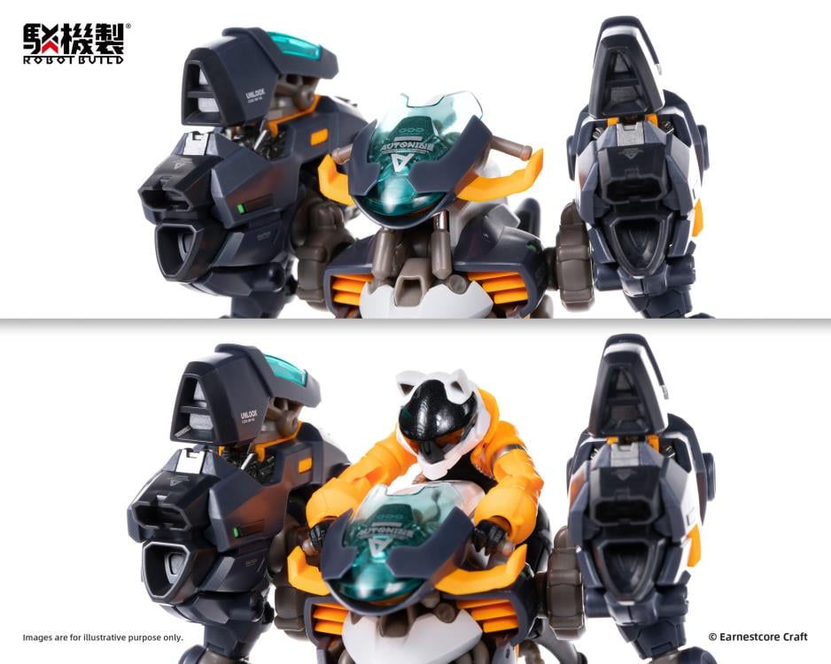 Robot Build RB-14 Denki No. 9 AutoNine Figure Gallery Image 19