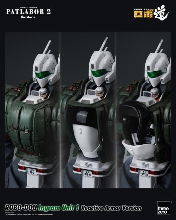 Patlabor 2: The Movie ROBO-DOU Ingram Unit 1 (Reactive Armor Ver.) 1/35 Scale Action Figure Gallery Image 13