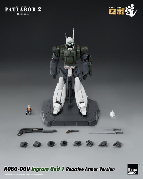 Patlabor 2: The Movie ROBO-DOU Ingram Unit 1 (Reactive Armor Ver.) 1/35 Scale Action Figure Gallery Image 12