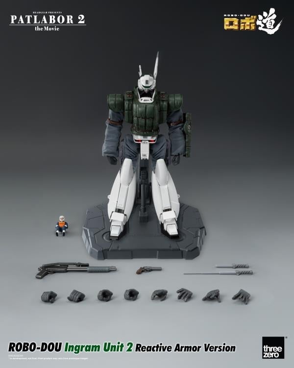Patlabor 2: The Movie ROBO-DOU Ingram Unit 2 (Reactive Armor Ver.) 1/35 Scale Action Figure Gallery Image 13