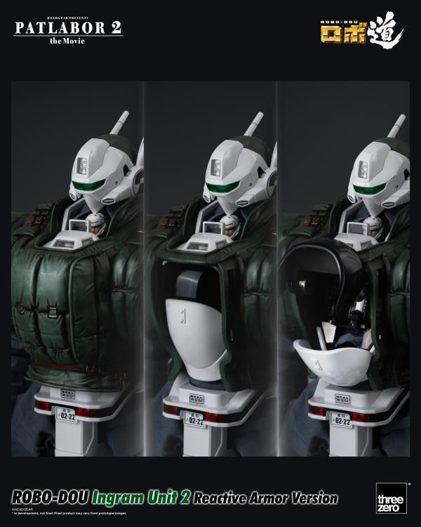 Patlabor 2: The Movie ROBO-DOU Ingram Unit 2 (Reactive Armor Ver.) 1/35 Scale Action Figure Gallery Image 12