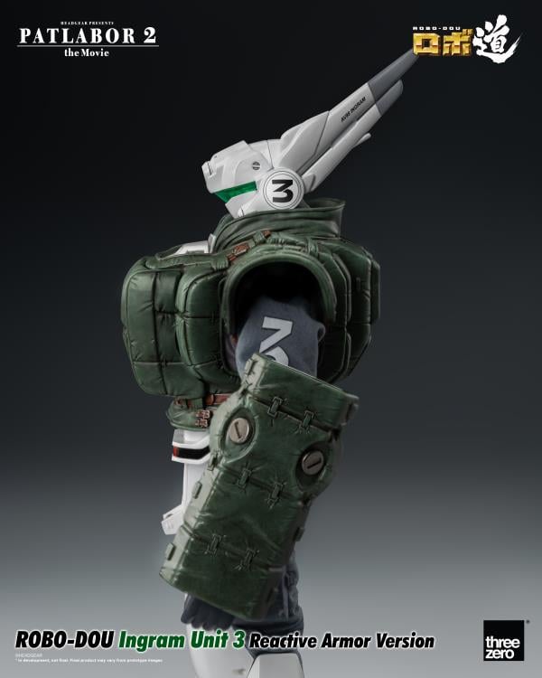 Patlabor 2: The Movie ROBO-DOU Ingram Unit 3 (Reactive Armor Ver.) 1/35 Scale Action Figure Gallery Image 8