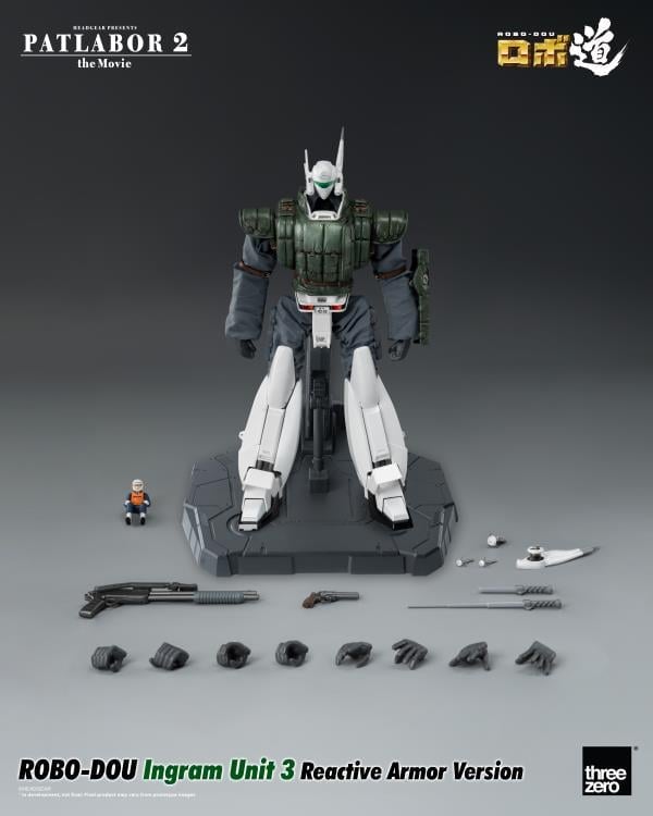 Patlabor 2: The Movie ROBO-DOU Ingram Unit 3 (Reactive Armor Ver.) 1/35 Scale Action Figure Gallery Image 9