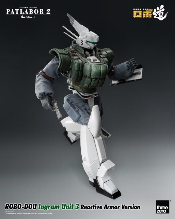 Patlabor 2: The Movie ROBO-DOU Ingram Unit 3 (Reactive Armor Ver.) 1/35 Scale Action Figure Gallery Image 4