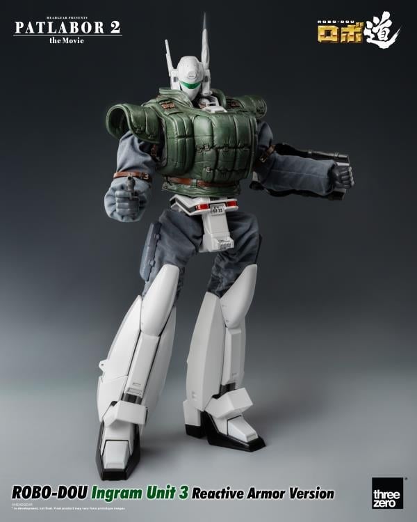 Patlabor 2: The Movie ROBO-DOU Ingram Unit 3 (Reactive Armor Ver.) 1/35 Scale Action Figure Gallery Image 7