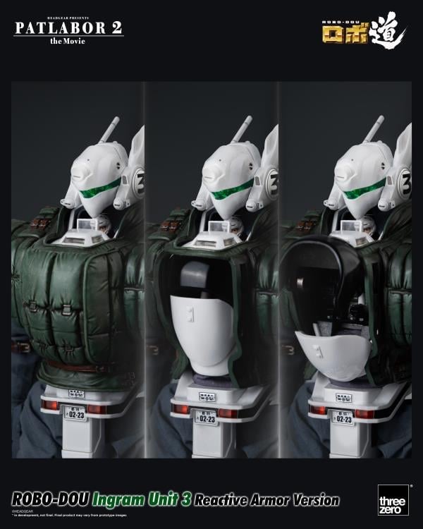 Patlabor 2: The Movie ROBO-DOU Ingram Unit 3 (Reactive Armor Ver.) 1/35 Scale Action Figure Gallery Image 12