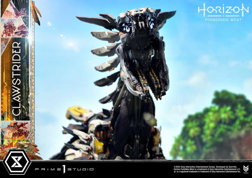 Horizon Forbidden West Ultimate Premium Masterline Clawstrider 1/4 Scale Statue Gallery Image 39