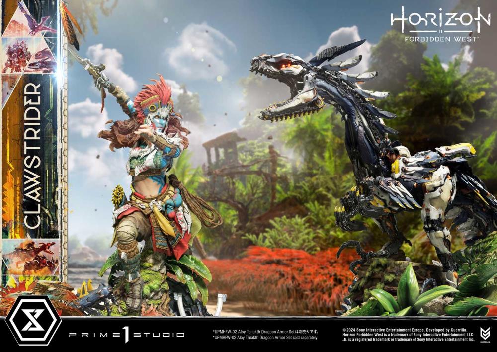 Horizon Forbidden West Ultimate Premium Masterline Clawstrider 1/4 Scale Statue Gallery Image 51