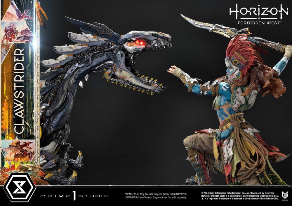 Horizon Forbidden West Ultimate Premium Masterline Clawstrider 1/4 Scale Statue Gallery Image 56
