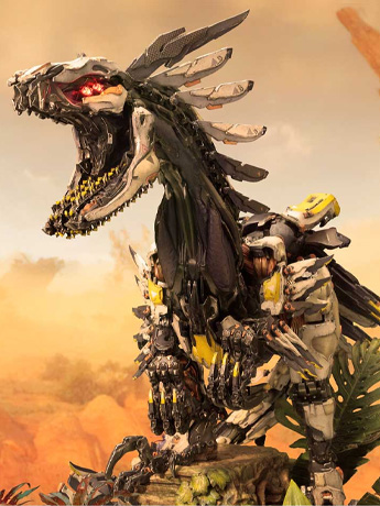 Horizon Forbidden West Ultimate Premium Masterline Clawstrider 1/4 Scale Statue Gallery Image 2