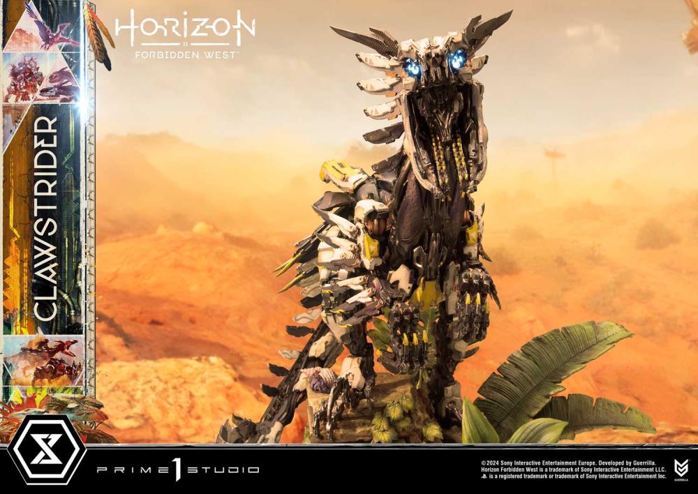 Horizon Forbidden West Ultimate Premium Masterline Clawstrider 1/4 Scale Statue Gallery Image 43