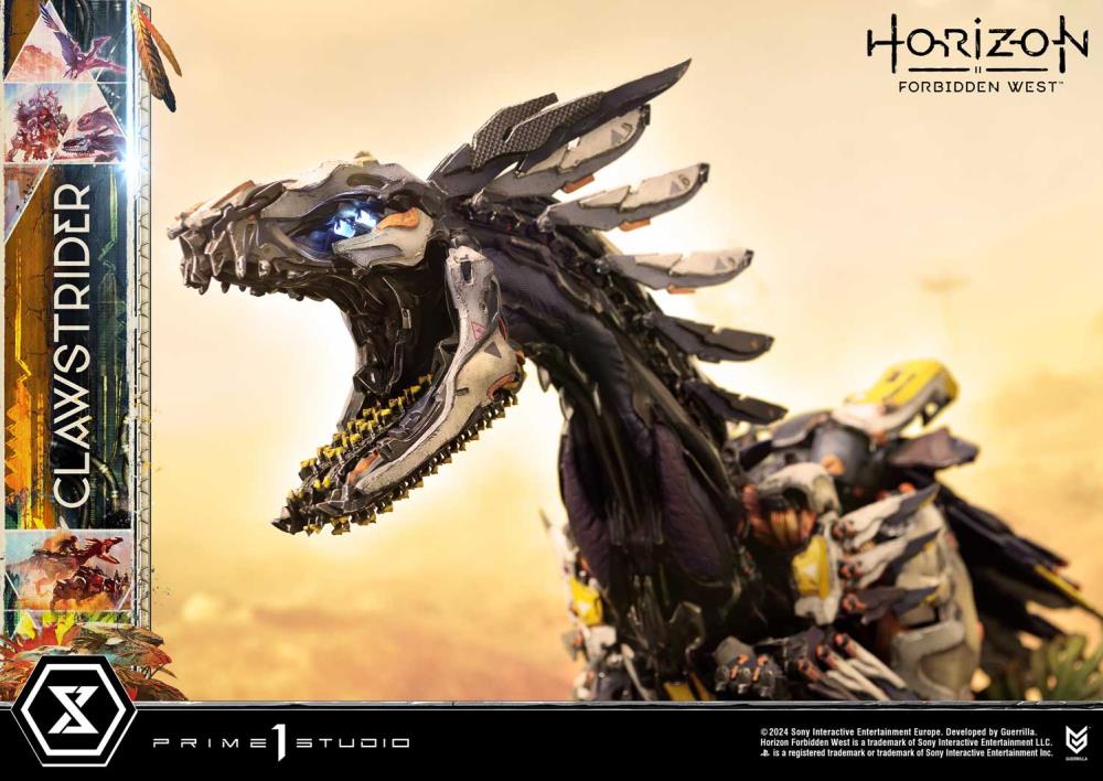 Horizon Forbidden West Ultimate Premium Masterline Clawstrider 1/4 Scale Statue Gallery Image 46