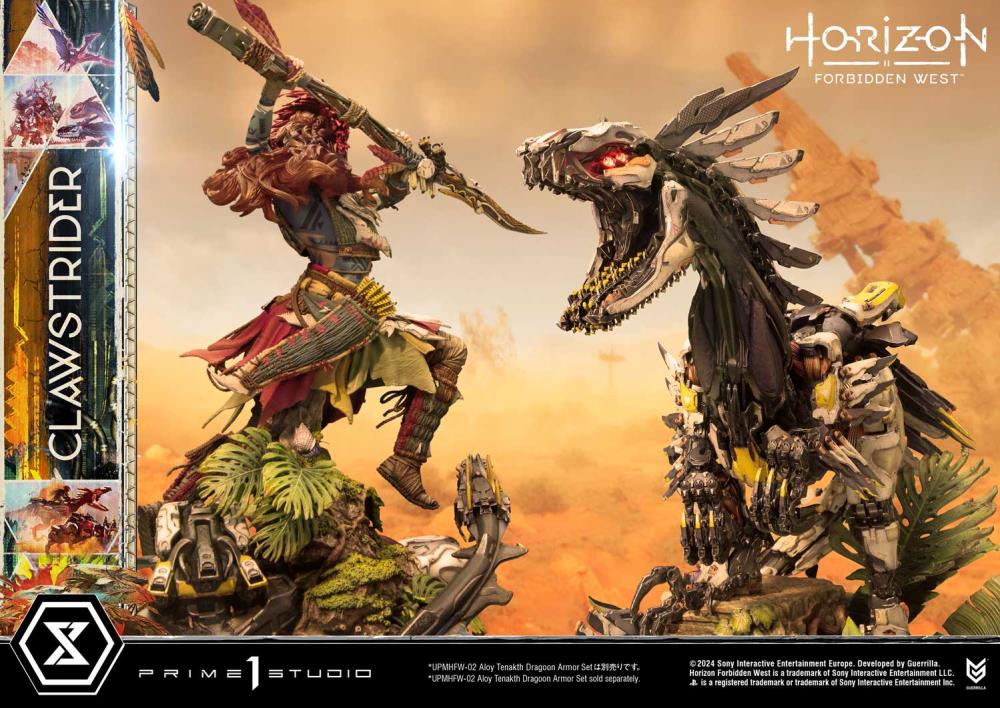 Horizon Forbidden West Ultimate Premium Masterline Clawstrider 1/4 Scale Statue Gallery Image 52