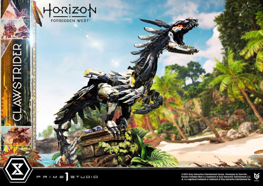Horizon Forbidden West Ultimate Premium Masterline Clawstrider 1/4 Scale Statue Gallery Image 31