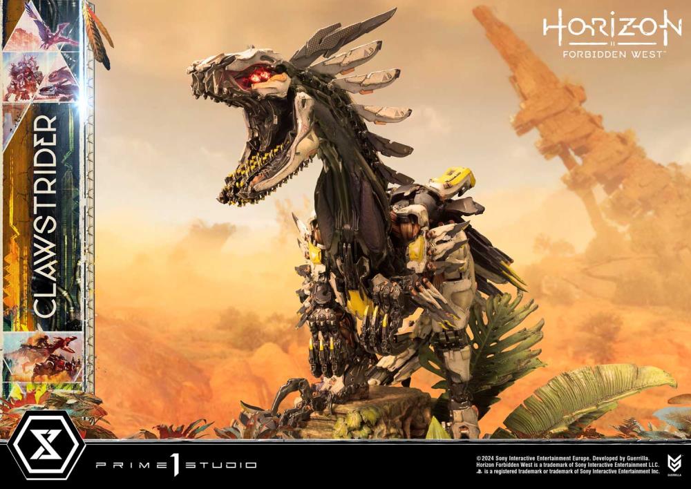 Horizon Forbidden West Ultimate Premium Masterline Clawstrider 1/4 Scale Statue Gallery Image 41