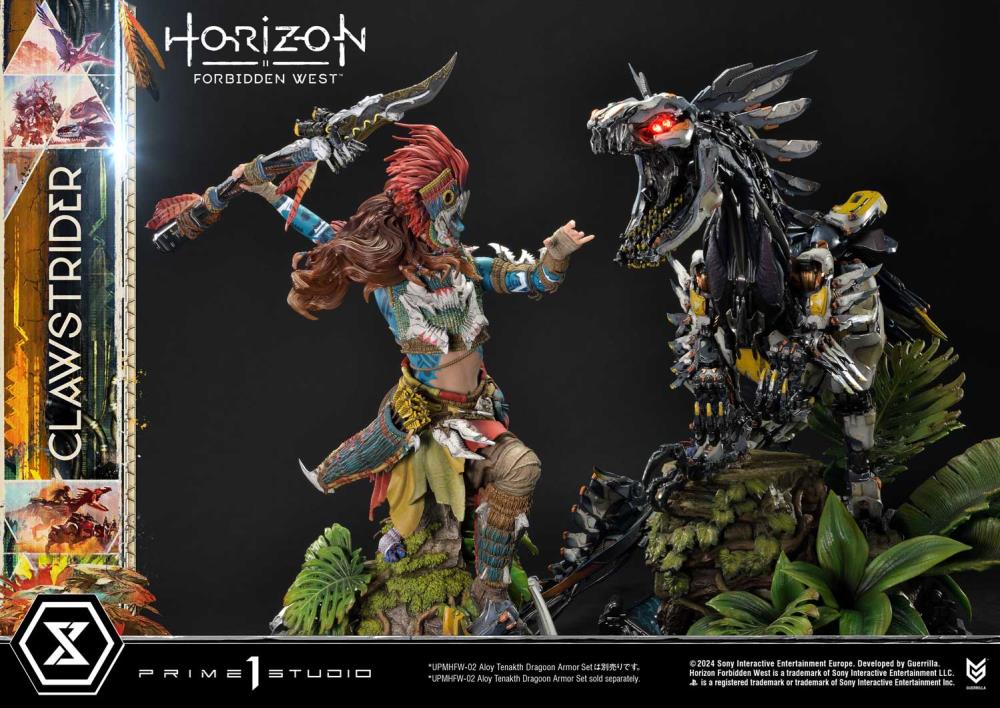 Horizon Forbidden West Ultimate Premium Masterline Clawstrider 1/4 Scale Statue Gallery Image 57