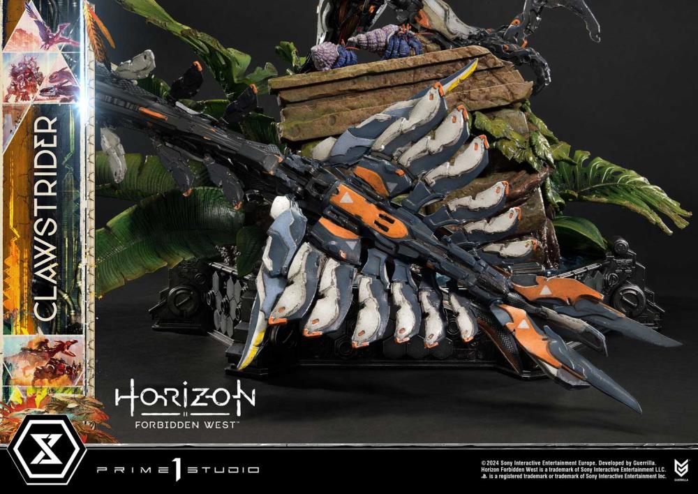 Horizon Forbidden West Ultimate Premium Masterline Clawstrider 1/4 Scale Statue Gallery Image 12