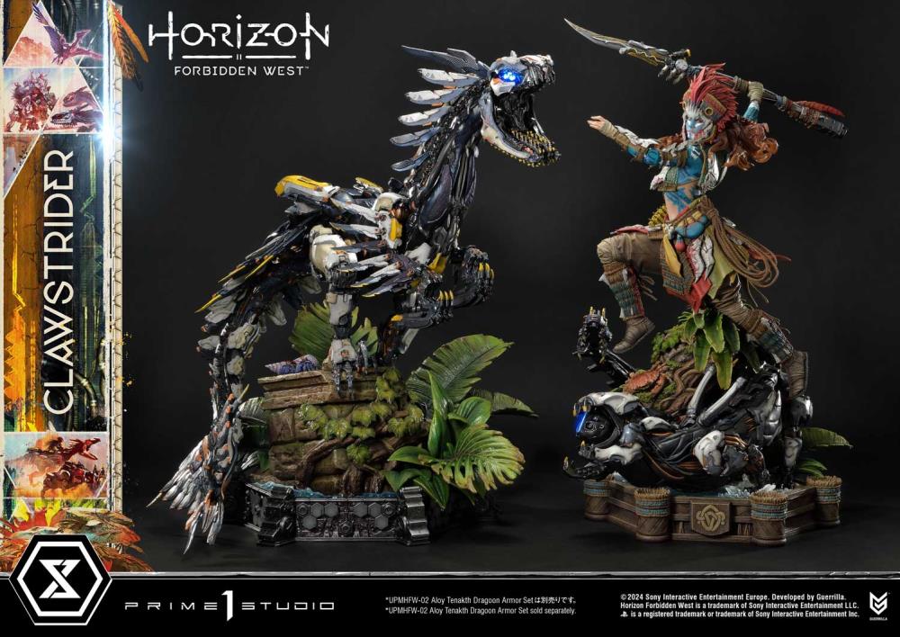 Horizon Forbidden West Ultimate Premium Masterline Clawstrider 1/4 Scale Statue Gallery Image 13
