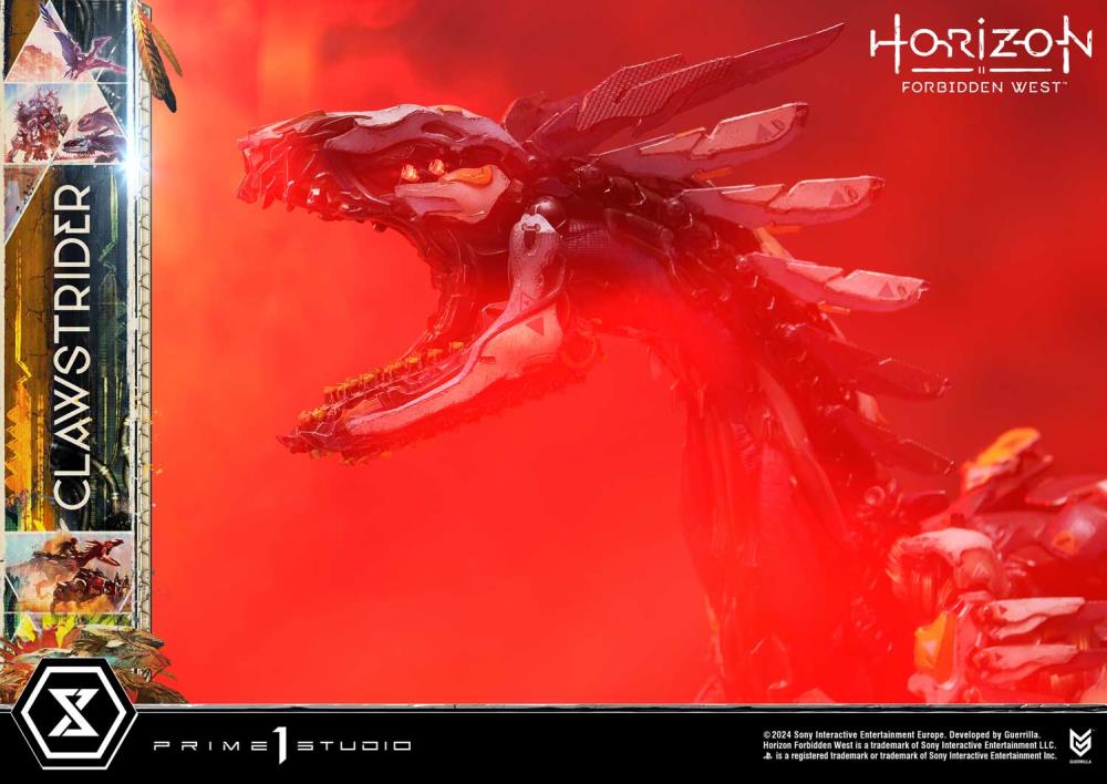 Horizon Forbidden West Ultimate Premium Masterline Clawstrider 1/4 Scale Statue Gallery Image 49