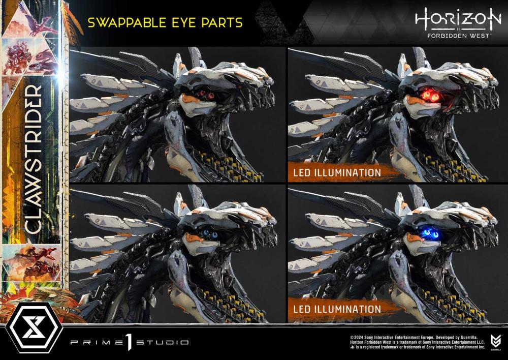 Horizon Forbidden West Ultimate Premium Masterline Clawstrider (Bonus Ver.) 1/4 Scale Limited Edition Statue Gallery Image 29