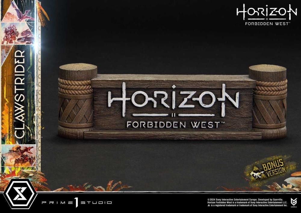 Horizon Forbidden West Ultimate Premium Masterline Clawstrider (Bonus Ver.) 1/4 Scale Limited Edition Statue Gallery Image 26