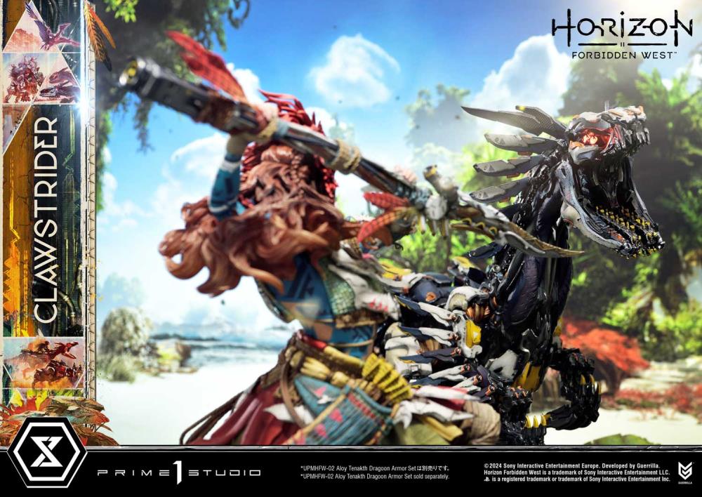 Horizon Forbidden West Ultimate Premium Masterline Clawstrider (Bonus Ver.) 1/4 Scale Limited Edition Statue Gallery Image 57