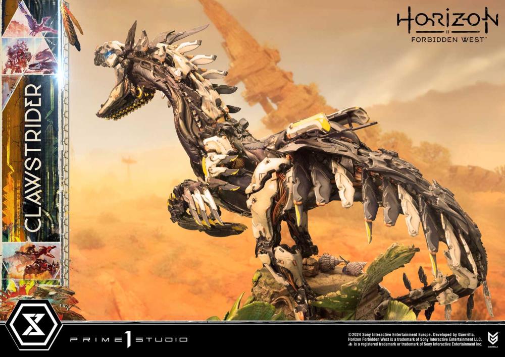 Horizon Forbidden West Ultimate Premium Masterline Clawstrider (Bonus Ver.) 1/4 Scale Limited Edition Statue Gallery Image 46