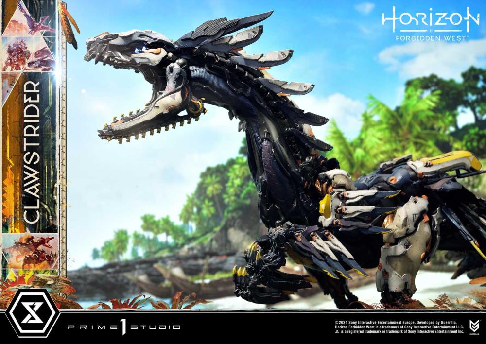 Horizon Forbidden West Ultimate Premium Masterline Clawstrider (Bonus Ver.) 1/4 Scale Limited Edition Statue Gallery Image 38