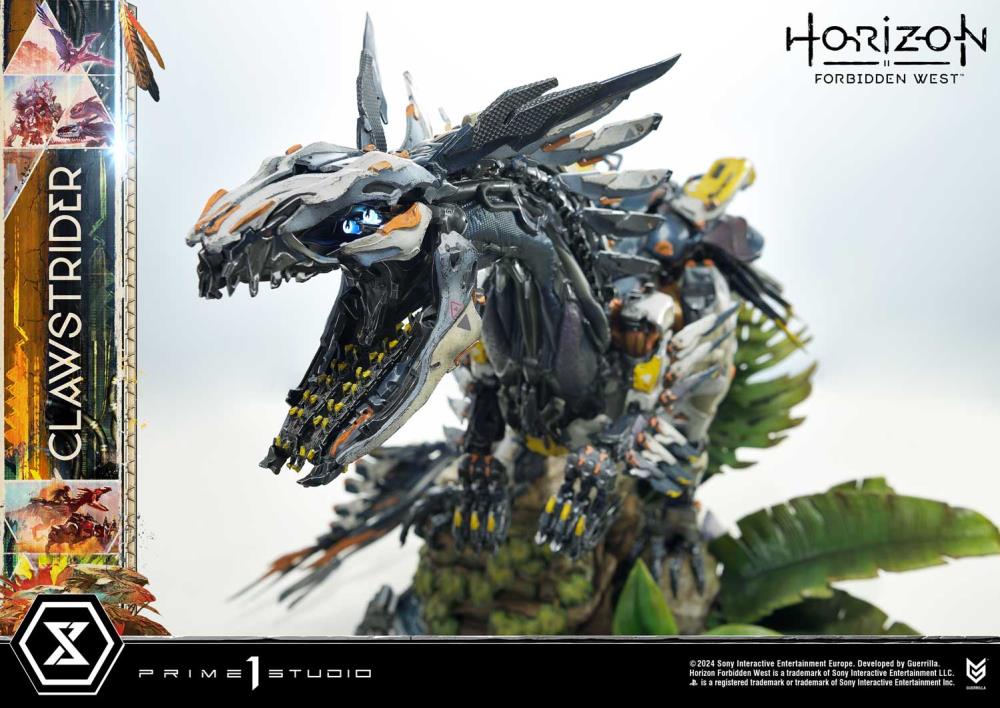 Horizon Forbidden West Ultimate Premium Masterline Clawstrider (Bonus Ver.) 1/4 Scale Limited Edition Statue Gallery Image 43